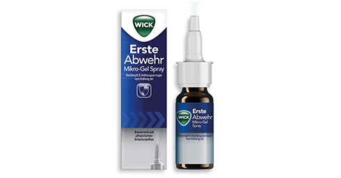 Erste Anzeichen einer Erkältung