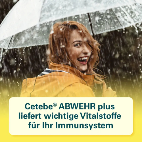 CETEBE ABWEHR plus Vitamin C+Vitamin D3+Zink Kaps.