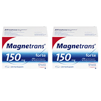 MAGNETRANS forte 150 mg Hartkapseln Doppelpackung (2x100 St)