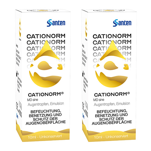 CATIONORM MD sine Augentropfen Doppelpackung (2x10ml)