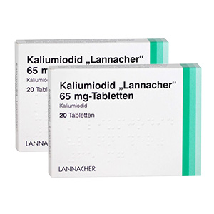 KALIUMIODID Lannacher 65 mg Tabletten (2x20 St)