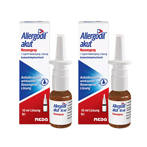 ALLERGODIL akut Nasenspray Doppelpackung (2x 10ml)