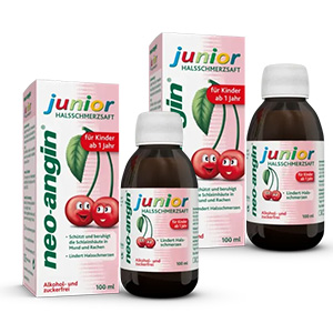 NEO-ANGIN junior Halsschmerzsaft Doppelpackung (2x 100ml)