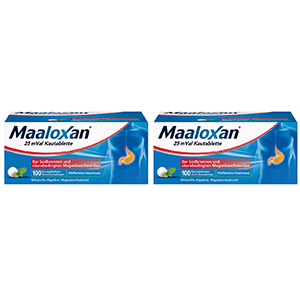MAALOXAN 25 mVal Kautabletten Doppelpackung (2x100St)