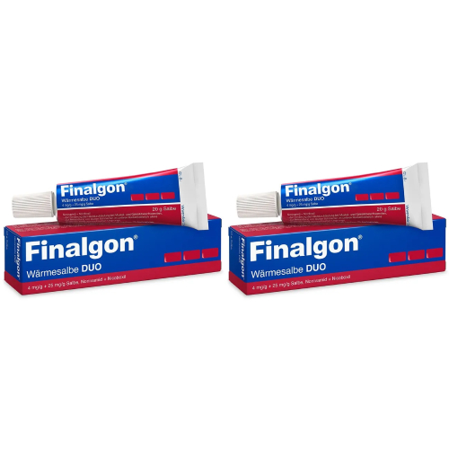 FINALGON Wärmesalbe DUO 4 mg/g + 25 mg/g Set (2x 20g)