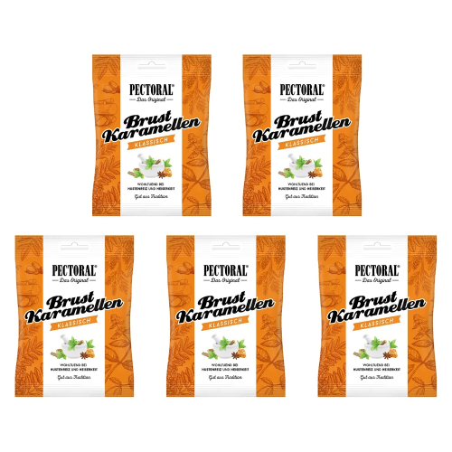 PECTORAL Brustkaramellen Btl. (5x75 g)