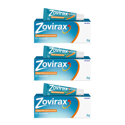 ZOVIRAX Lippenherpes Creme (3x2g)