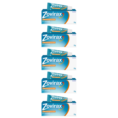ZOVIRAX Lippenherpes Creme (5x2g)