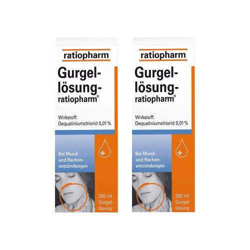 GURGELLÖSUNG-ratiopharm Doppelpackung (2x200ml)