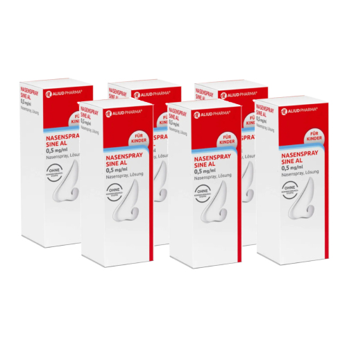Nasenspray sine AL 0,5 mg / ml bei Schnupfen (6x10ml)