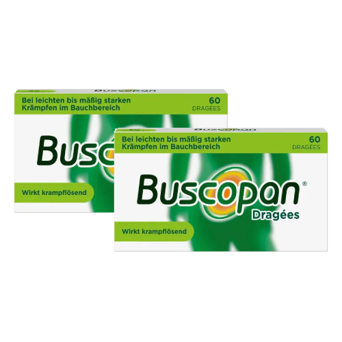 BUSCOPAN Dragees Doppelpackung (2x60St)