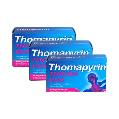 THOMAPYRIN TENSION DUO 400 mg/100 mg Filmtabletten (3x36 St)