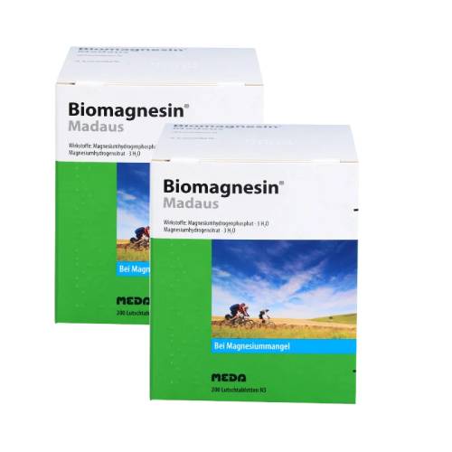 BIOMAGNESIN Madaus Lutschtabletten (2x200 St)