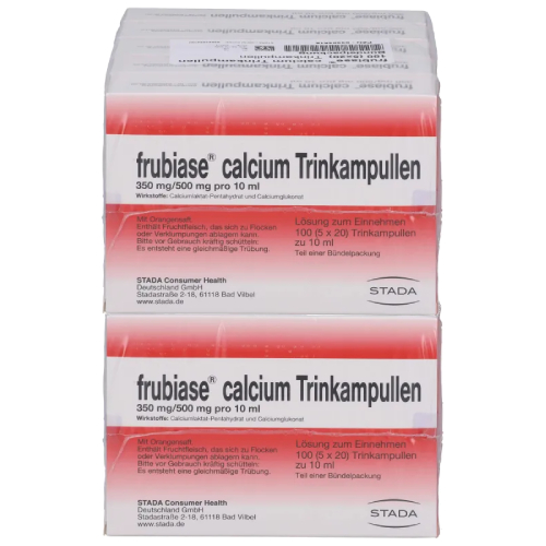 FRUBIASE CALCIUM T Trinkampullen Doppelpackung (2x100St)
