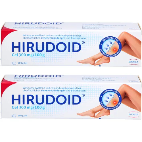 HIRUDOID Gel 300 mg/100 g Doppelpackung (2x100g)