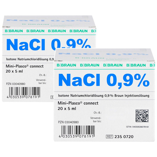 KOCHSALZLÖSUNG 0,9% Miniplasco connect Set (2x100ml)