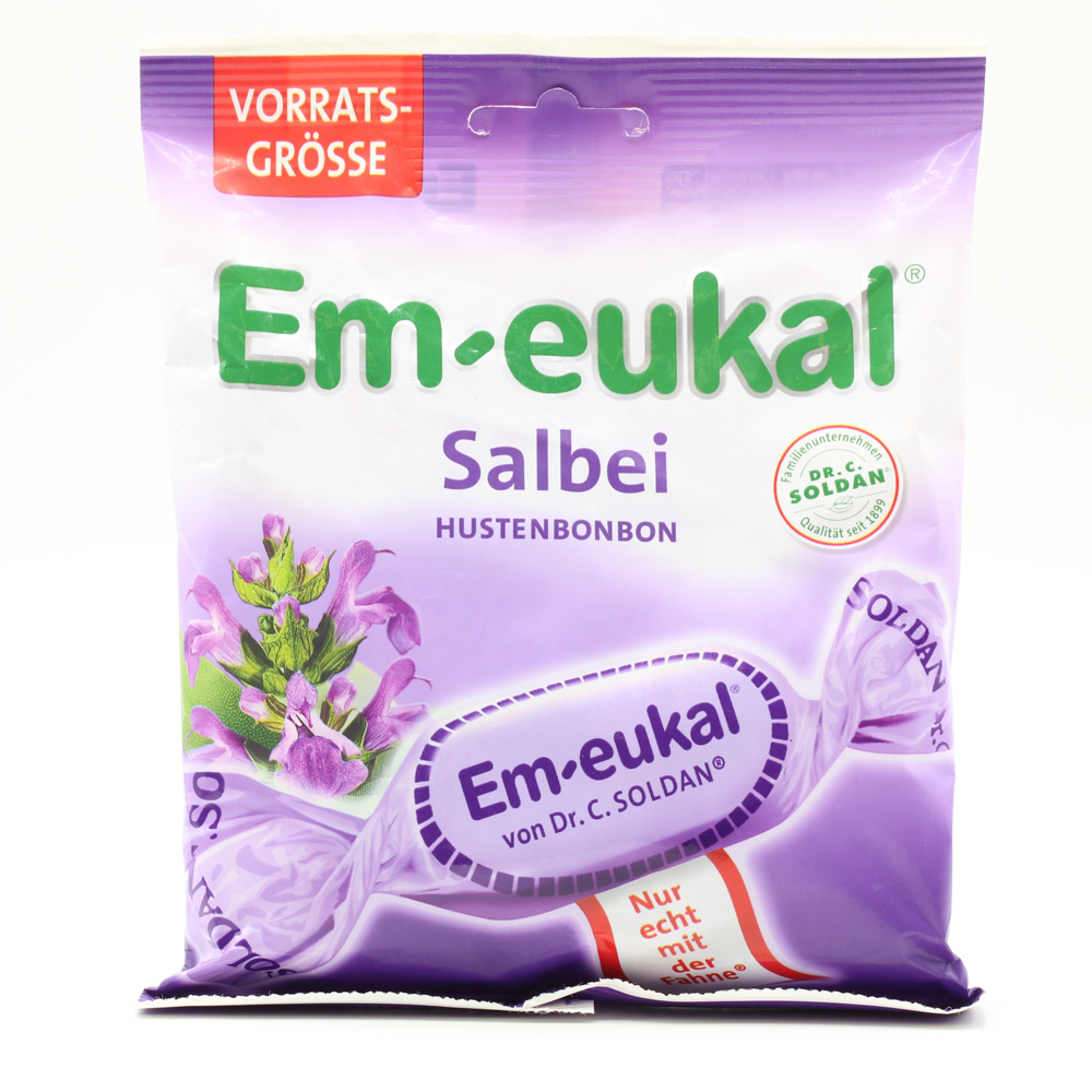EM-EUKAL Bonbons Salbei zuckerhaltig