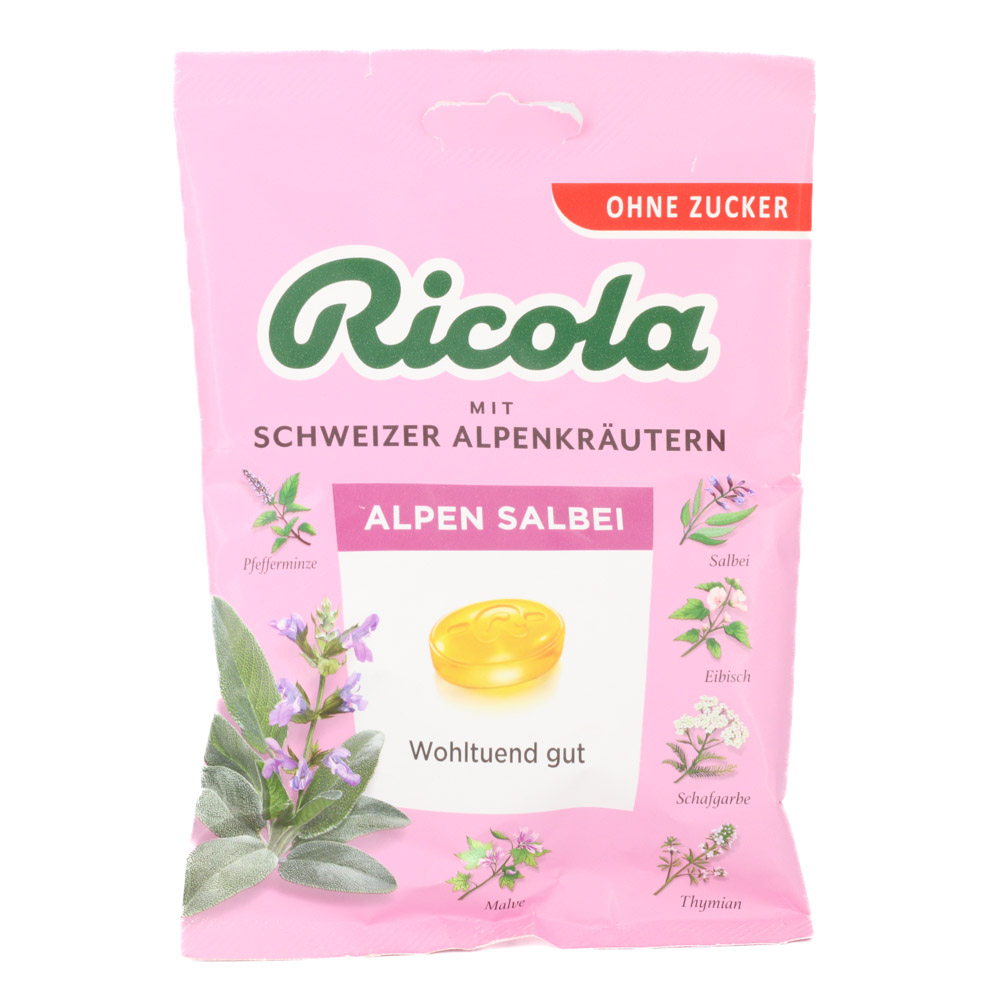 RICOLA o.Z.Beutel Salbei Alpen Salbei Bonbons