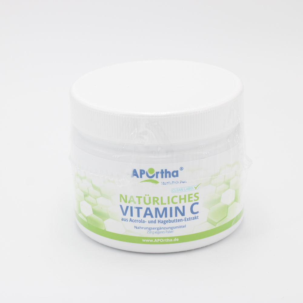 APORTHA natürliches Vitamin C vegetarisch Pulver