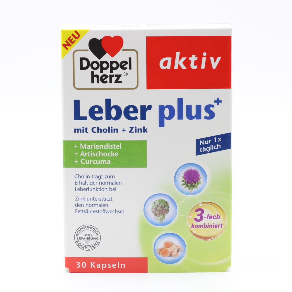 DOPPELHERZ Leber plus Kapseln