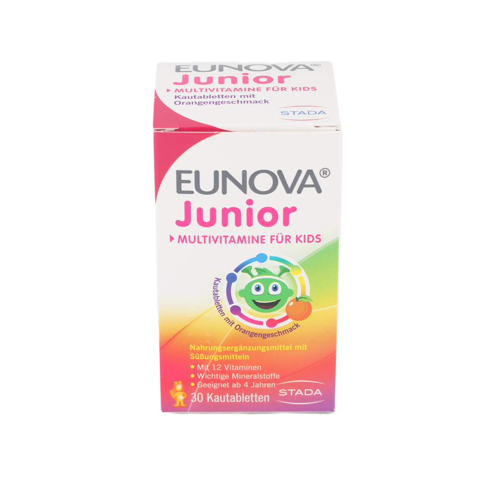 EUNOVA Junior Kautabletten m.Orangengeschmack