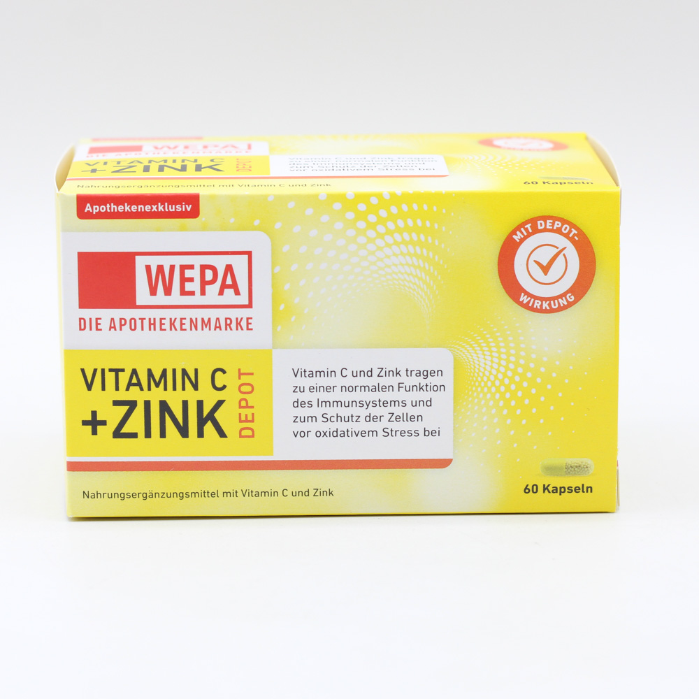 WEPA Vitamin C+Zink Kapseln