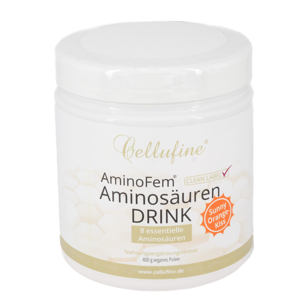 CELLUFINE AminoFem 8 ess.Aminos.Drink sun.Ora.Kiss