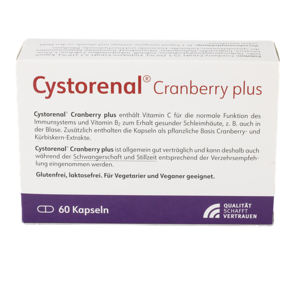CYSTORENAL Cranberry plus Kapseln