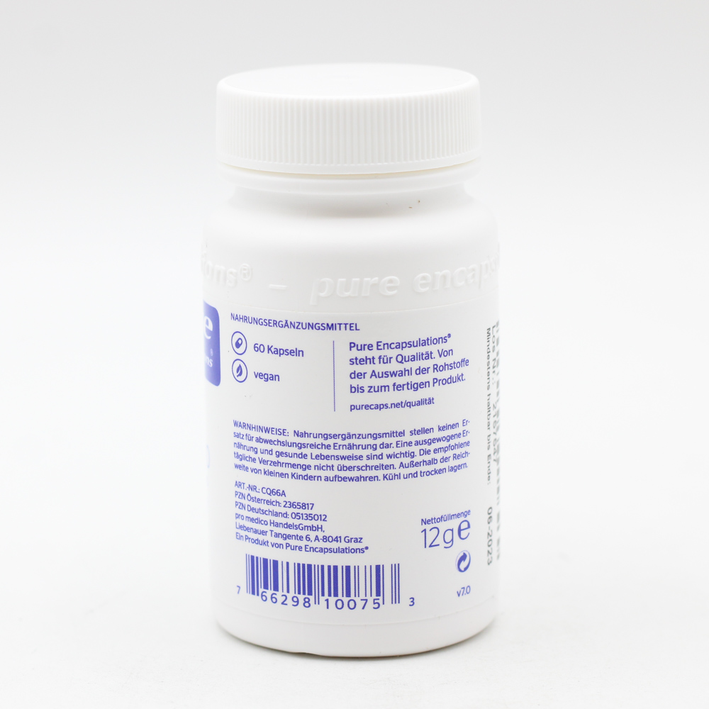 PURE ENCAPSULATIONS CoQ10 60 mg Kapseln