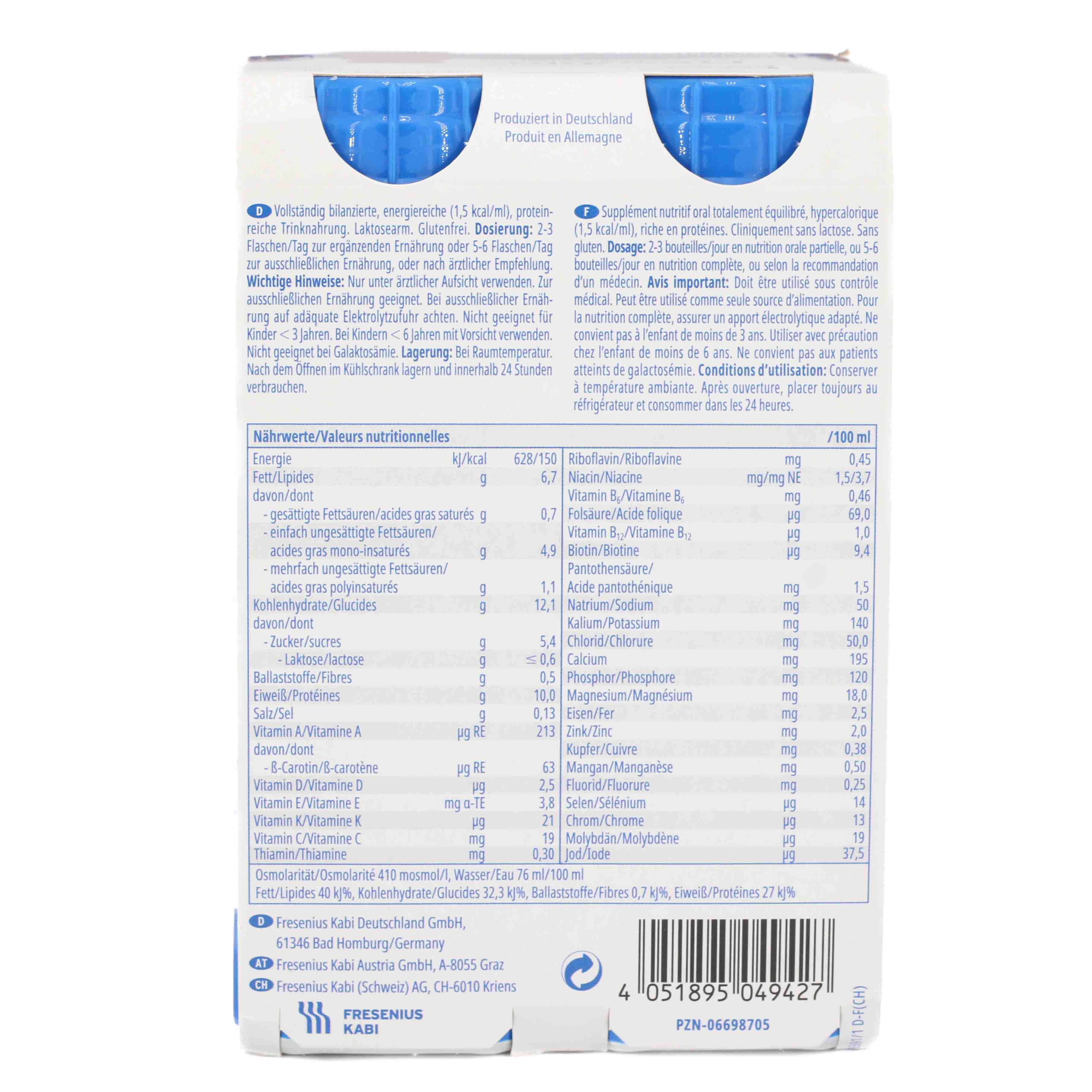 FRESUBIN PROTEIN Energy DRINK Schokolade Trinkfl. Set (2x4St)