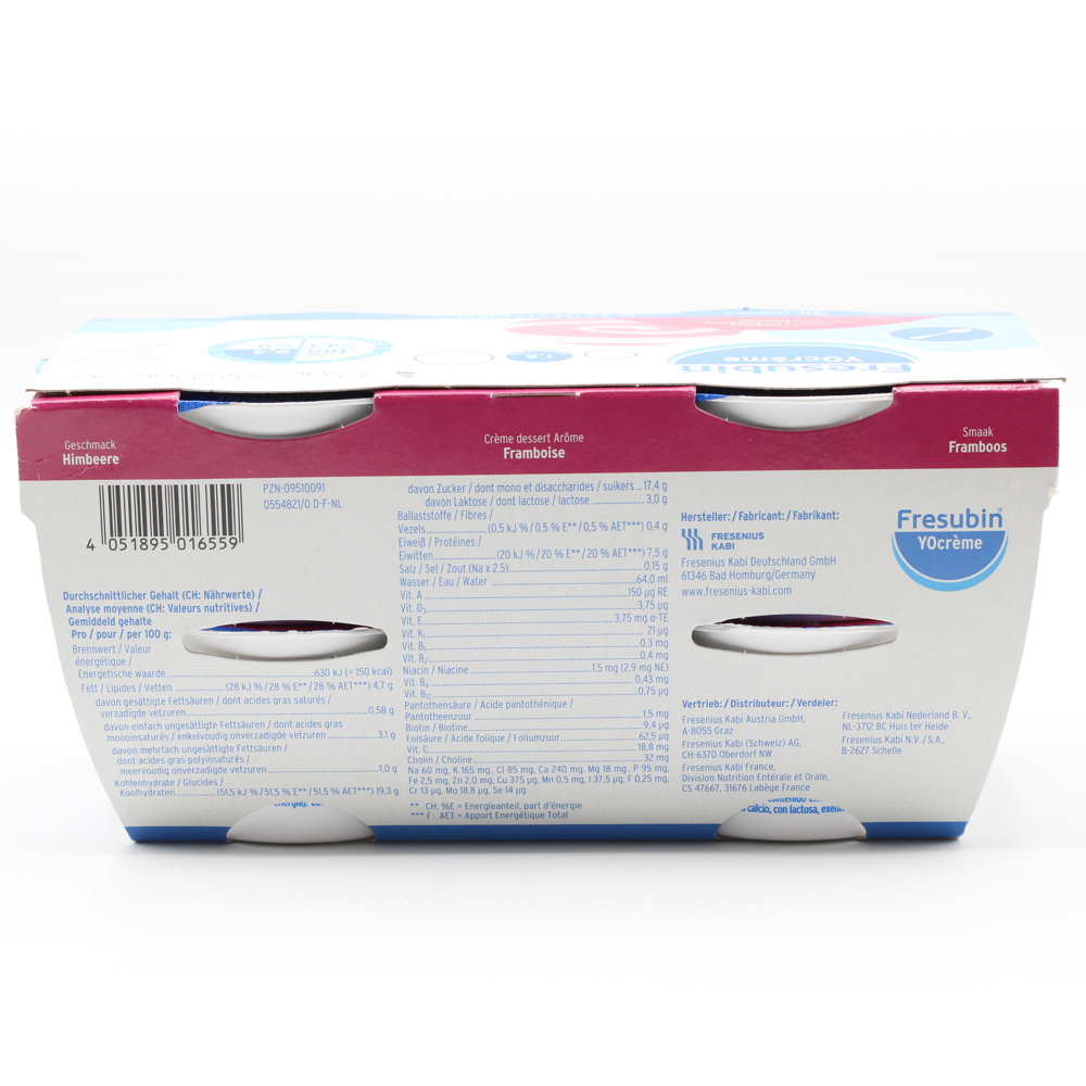 FRESUBIN YOcreme Himbeere Set (2x4St)