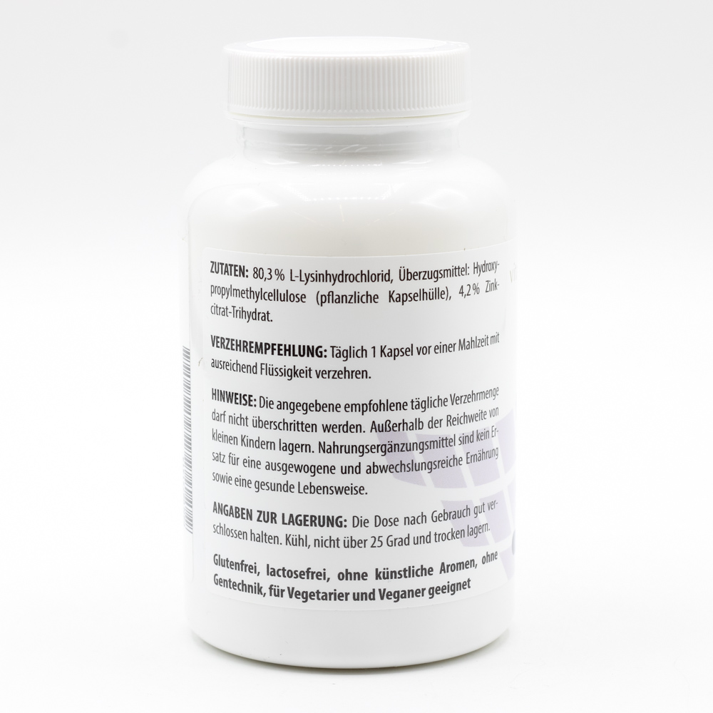 LYSIN 600 mg plus Zink 10 mg Kapseln