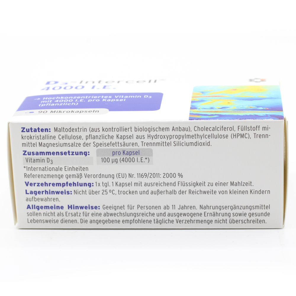 D3-INTERCELL 4.000 I.E. Kapseln