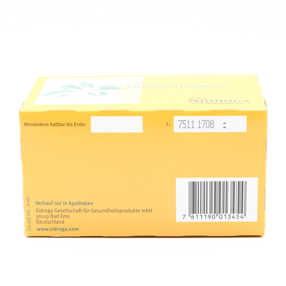 SIDROGA Orangenblütentee Filterbeutel