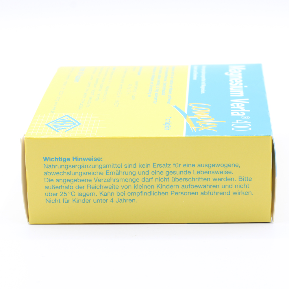 MAGNESIUM VERLA 400 Kapseln Doppelpackung (2x60 St)