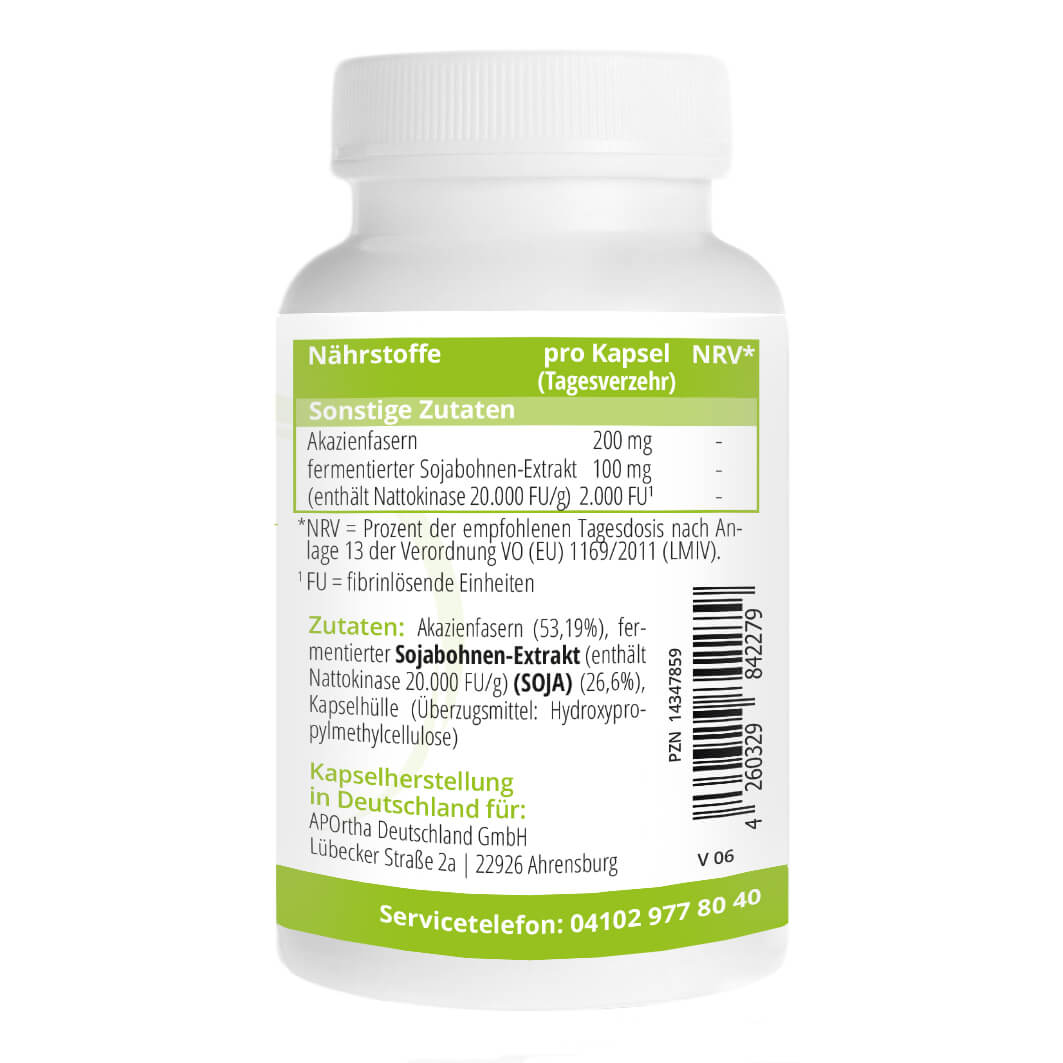 APORTHA Nattokinase 100 mg Kapseln