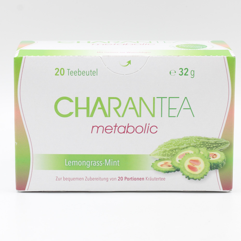 CHARANTEA metabolic Lemon/Mint Filterbeutel