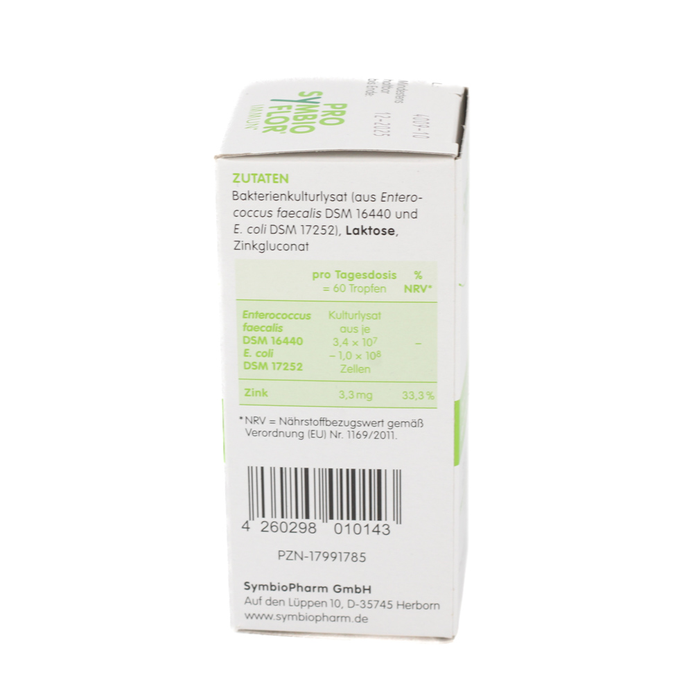 PRO-SYMBIOFLOR Immun mit Bakterienkulturen & Zink
