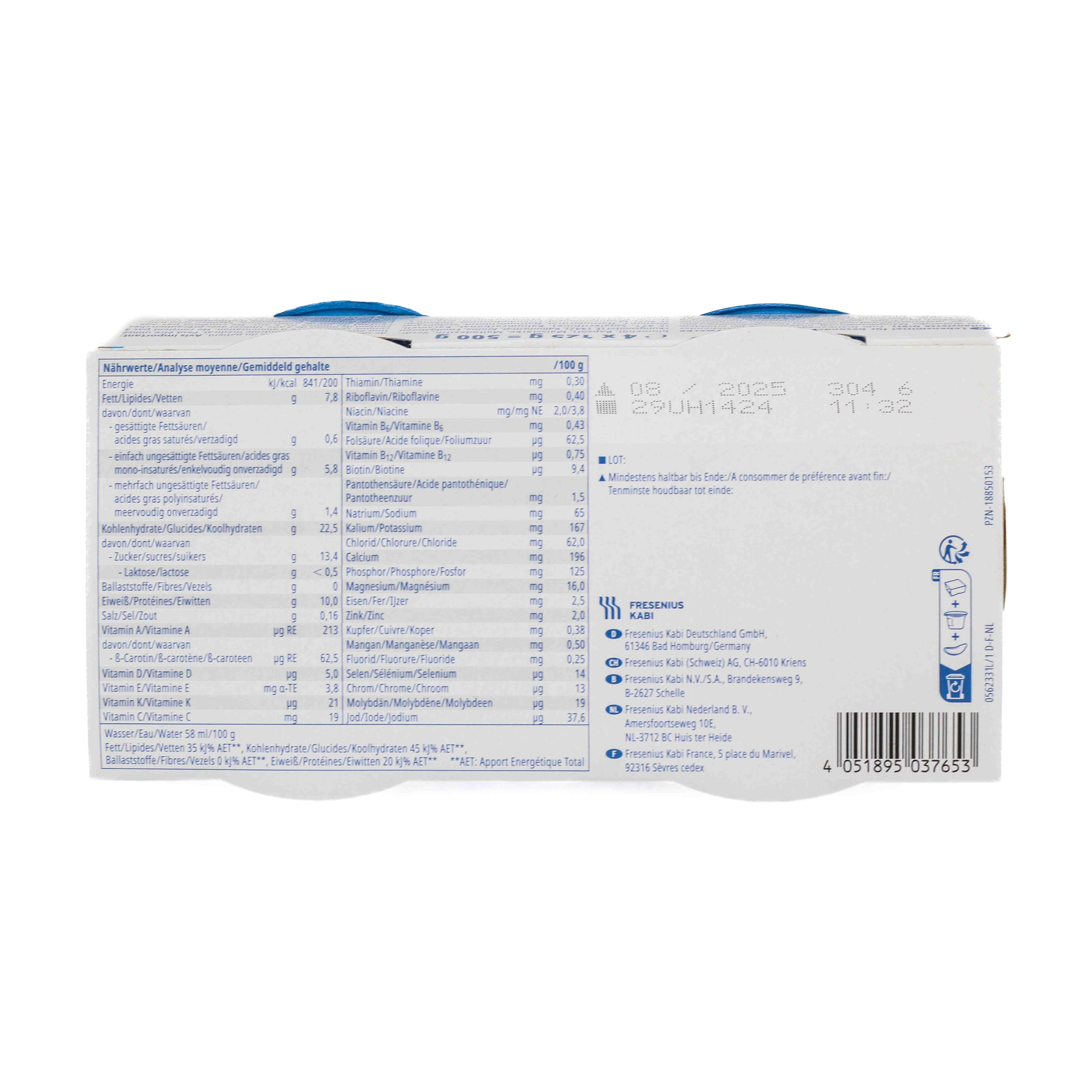 FRESUBIN 2 kcal Creme Praline im Becher Set (2x4St)