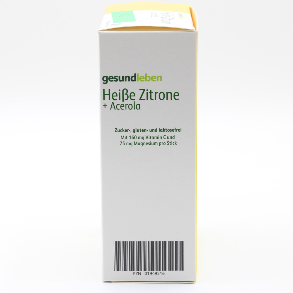 GESUND LEBEN heiße Zitrone+Acerola Pulver