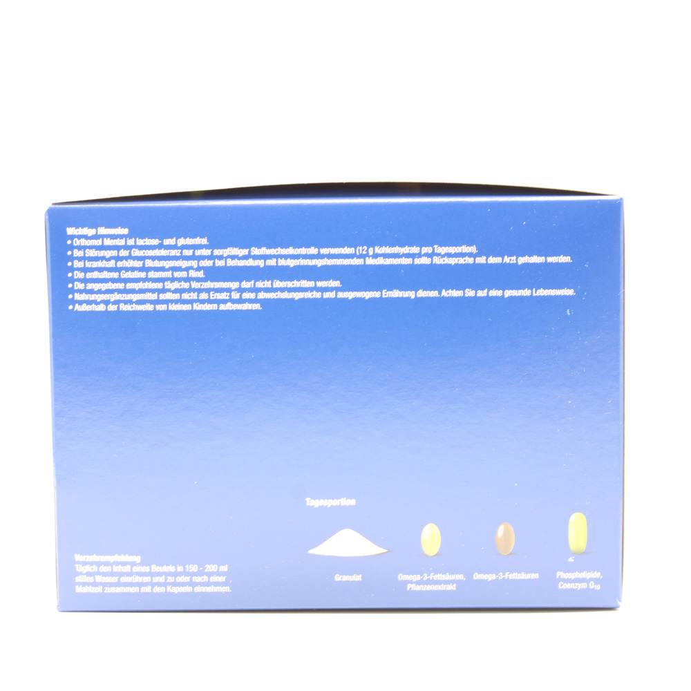 ORTHOMOL mental Granulat/Kapseln 30 Tage Kombip.