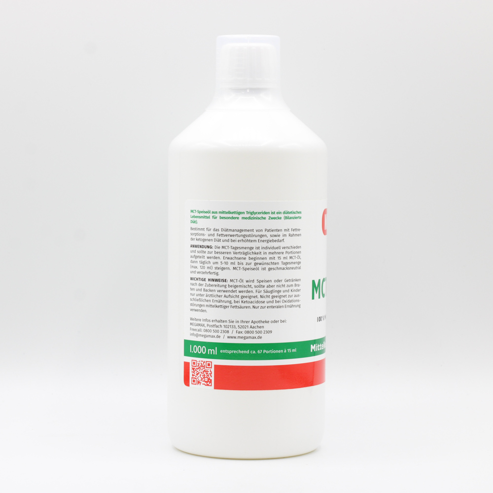 MCT 100% rein Megamax Öl