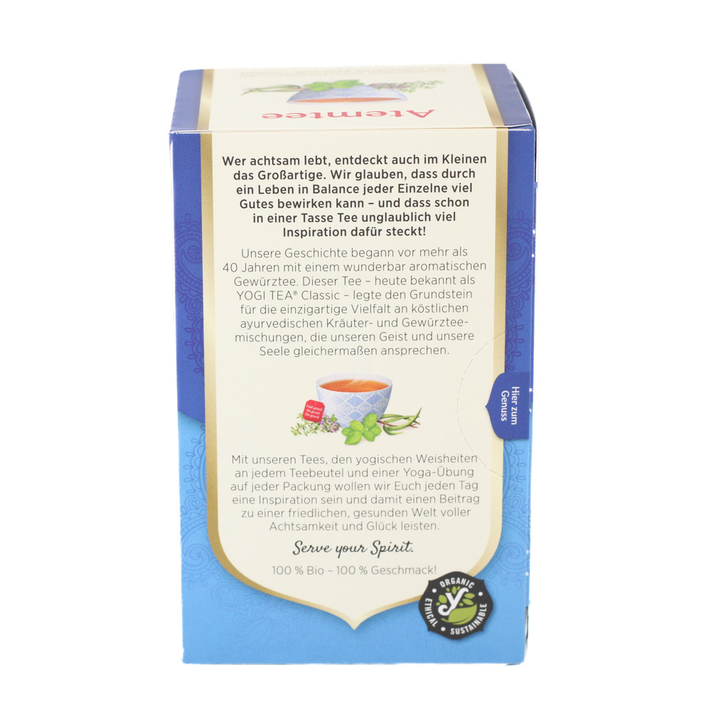 YOGI TEA Atem Tee Bio Filterbeutel
