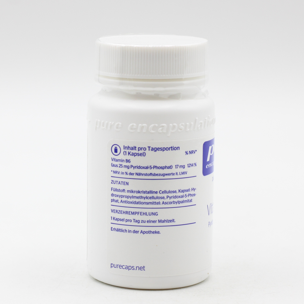 PURE ENCAPSULATIONS Vitamin B6 P-5-P Kapseln