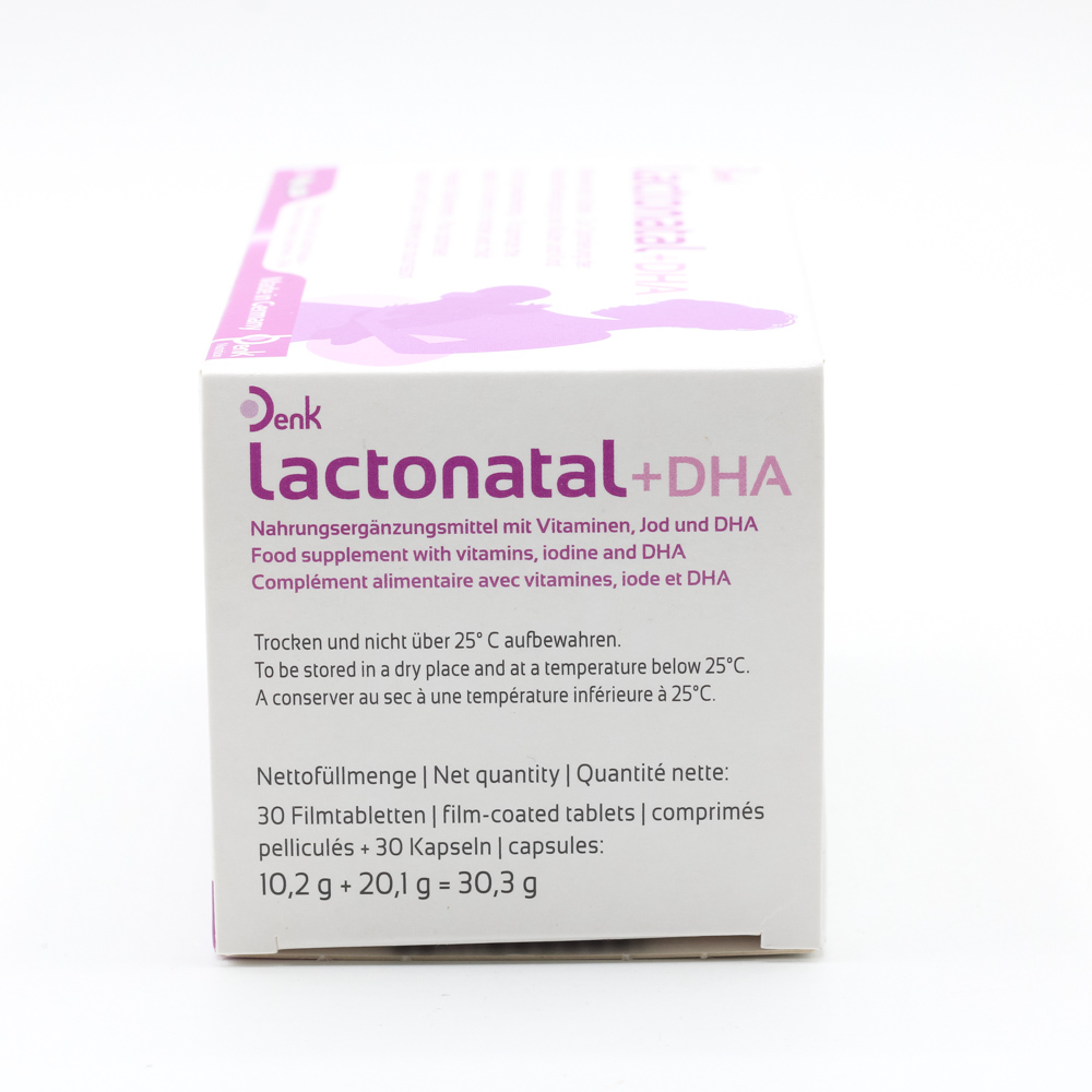 LACTONATAL+DHA Denk 30 Filmtabl.+30 Kapseln