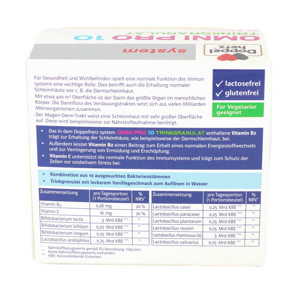 DOPPELHERZ Omni Pro 10 system Trinkgranulat