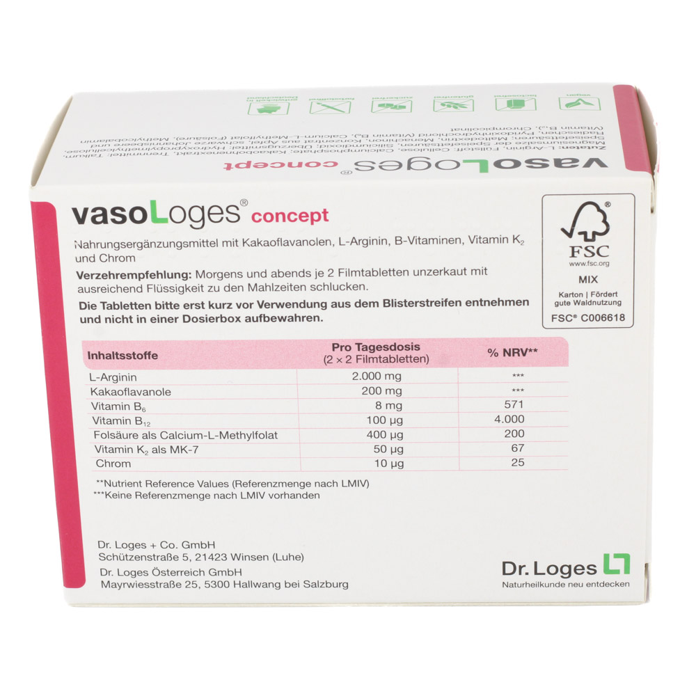 VASOLOGES concept Filmtabletten