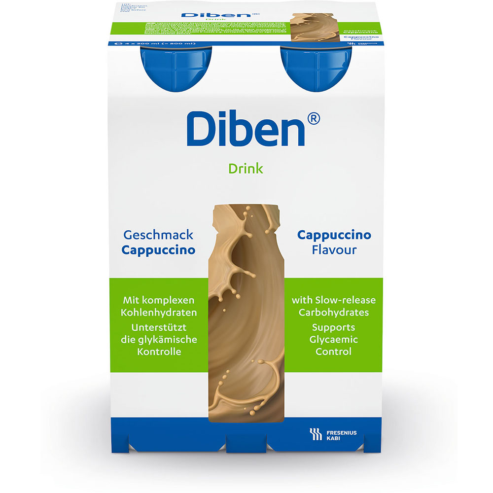 DIBEN DRINK Cappuccino 1.5 kcal/ml Trinkflasche Trinknahrung