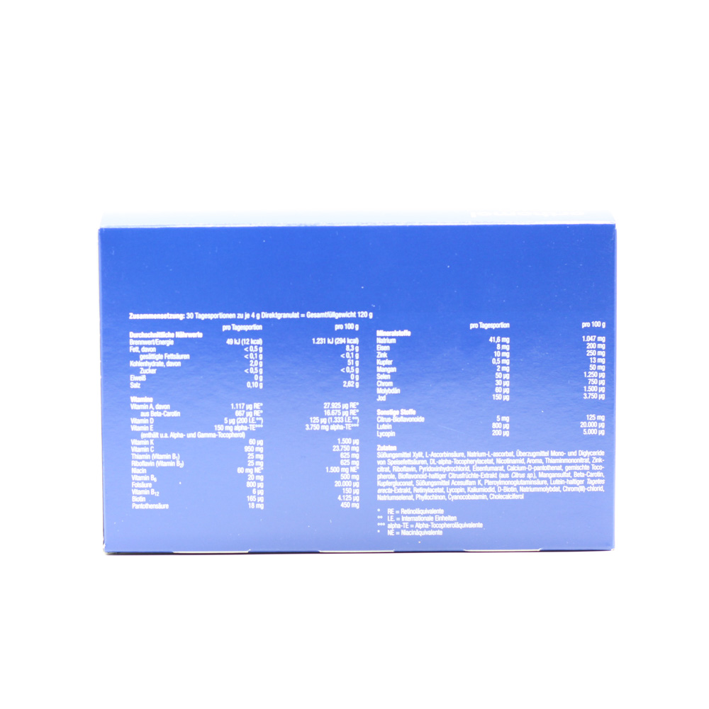 ORTHOMOL Immun Direktgranulat Himbeer/Menthol