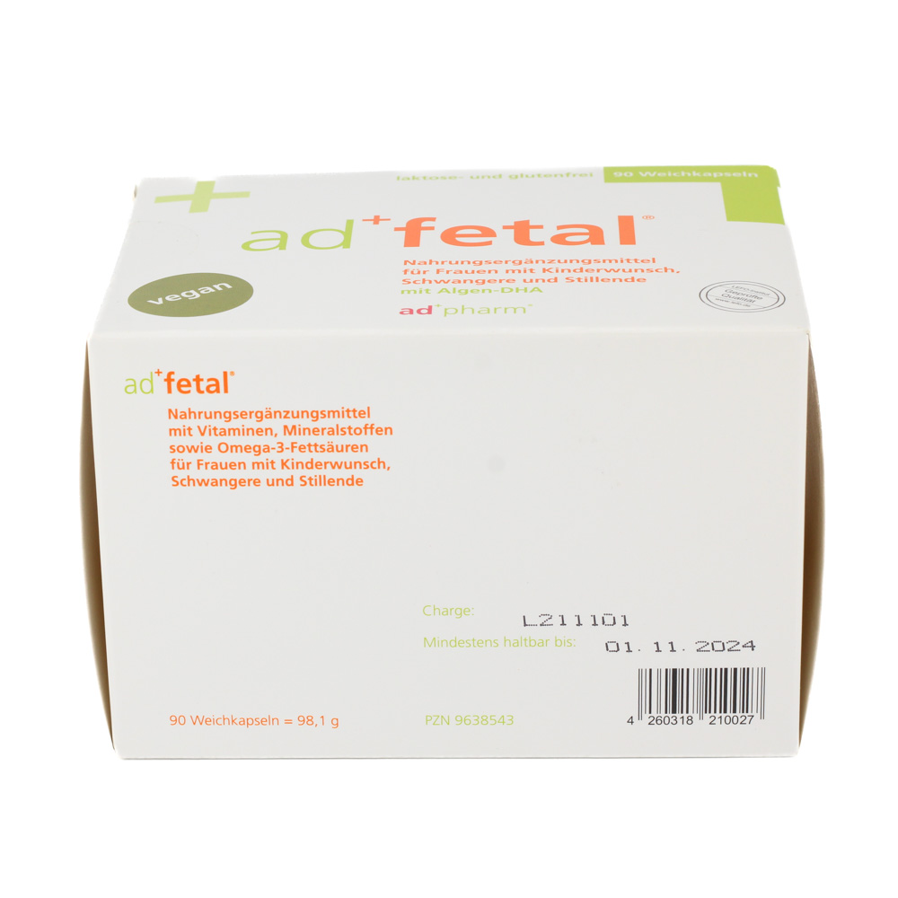 ADFETAL Quartalspackung Weichkapseln